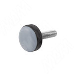 Превью картинка PULSE SuperGlide Ножка мебельная круглая D22мм, M6x20 мм (HR-T2206-20) #2