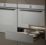 Превью картинка Шкаф для подогрева посуды V-ZUG WarmingDrawer V4000 WDED6V1C черное стекло #5
