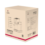 Превью картинка Кофеварка Lex LXCM 3507-1 Кофеварка электрическая с автоматическим капучинатором (черная) #4