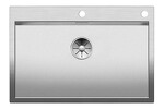 Превью картинка Металлическая мойка Blanсo ZEROX 700-IF/A нерж.сталь Durinox с отв. арм. InFino #1