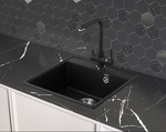 Превью картинка Кварцевая мойка Weissgauff WG 50507 Deep Black #2
