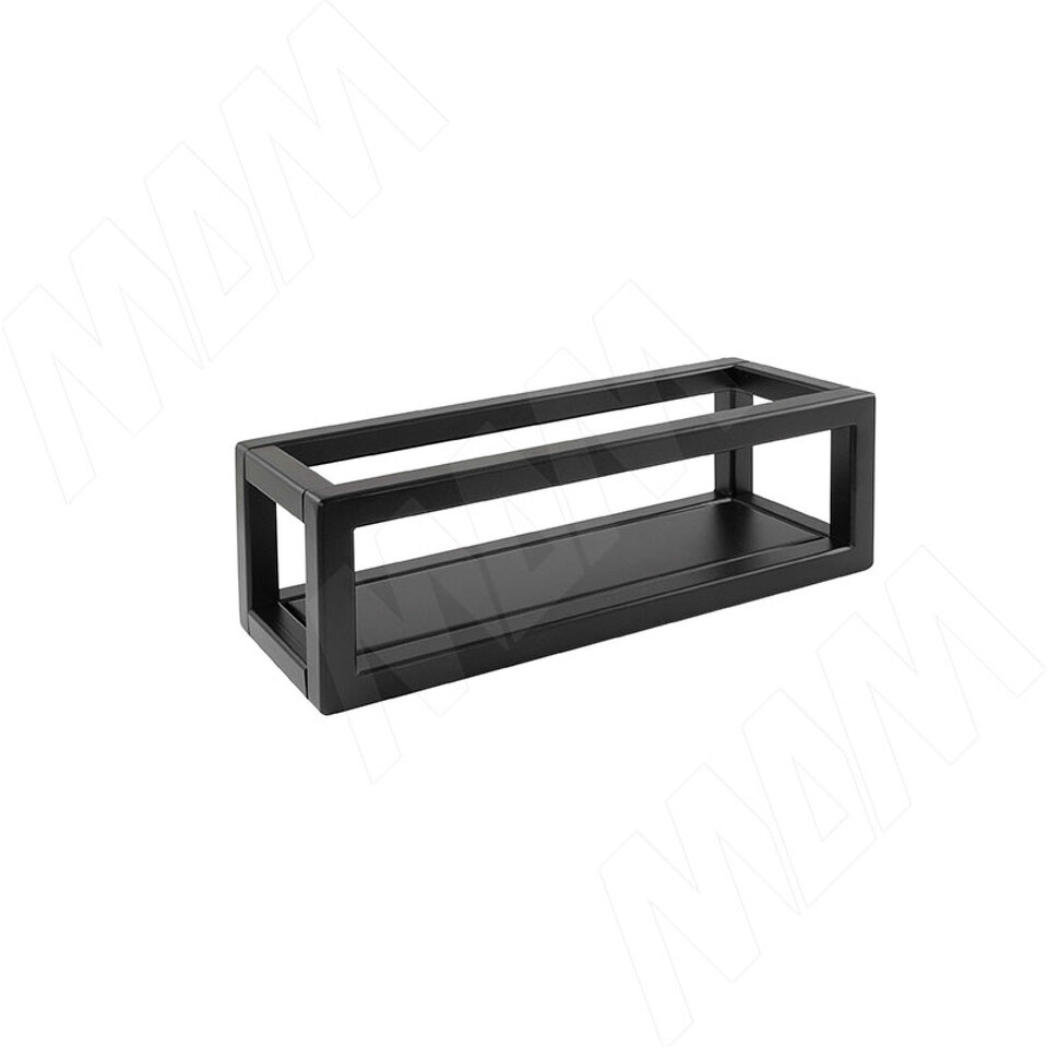Фото PULSE Металлокаркас-полки 370х120х120мм, черный (RAL 9005, муар) (MF.21.370х120х120.BLC)