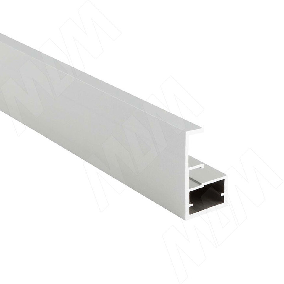 Фото PULSE LINEA Профиль рамочный узкий, с интегрированной ручкой, серебро (анод), L-2700 (FP00738HAL-S3)