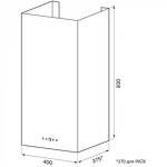 Превью картинка Цилиндрическая вытяжка KRONA DITA R 400 BLACK PB #13