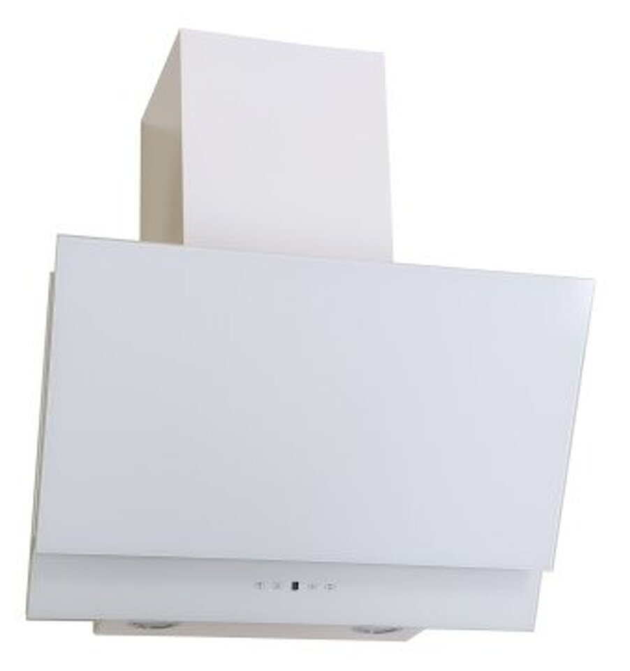 Фото Наклонная вытяжка Elikor Жемчуг 90П-700-Е4Д перламутр/белый
