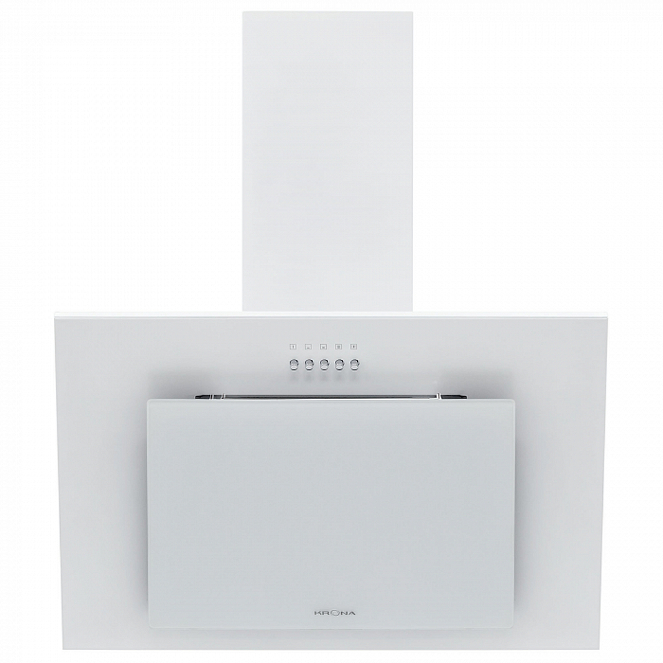 Фото Наклонная вытяжка KRONA VIERKANT 600 WHITE PB