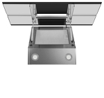 Превью картинка Наклонная вытяжка Maunfeld Mersey 90 черный\вставка сатин #5