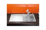 Превью картинка Металлическая мойка Blanco claron 5s-if/a нерж. сталь зерк.пол. правая мойка (автомат) #3