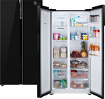Превью картинка  Холодильник side by side Weissgauff WSBS 600 BG NoFrost Inverter #9