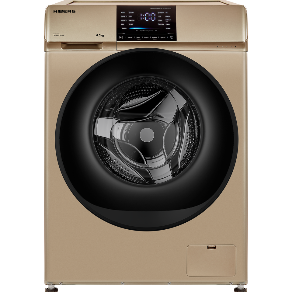 Фото Стиральная машина с фронтальной загрузкой HIBERG i-DDQ6-612 G