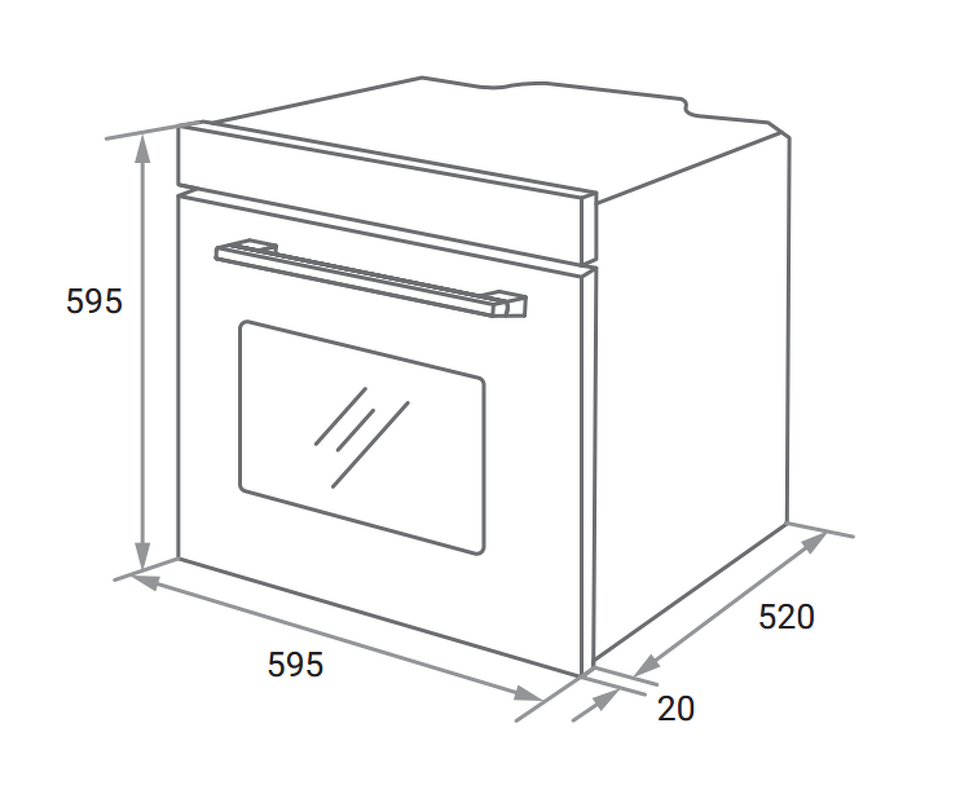 Фото Электрический духовой шкаф Weissgauff EOM 698 PDW Telescopic & Catalytic