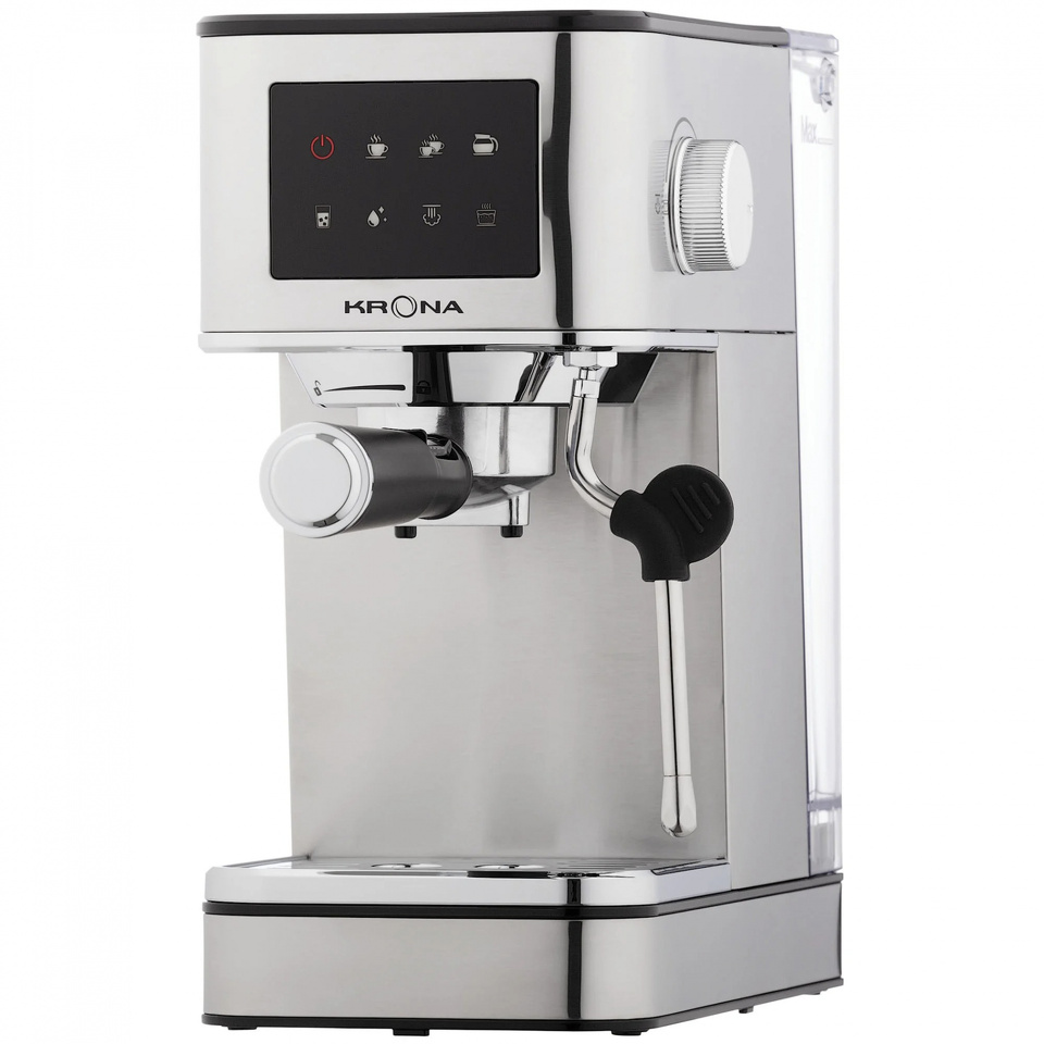 Фото Кофемашина KRONA Espresso Kaffeemaschine Inox 20 Bar
