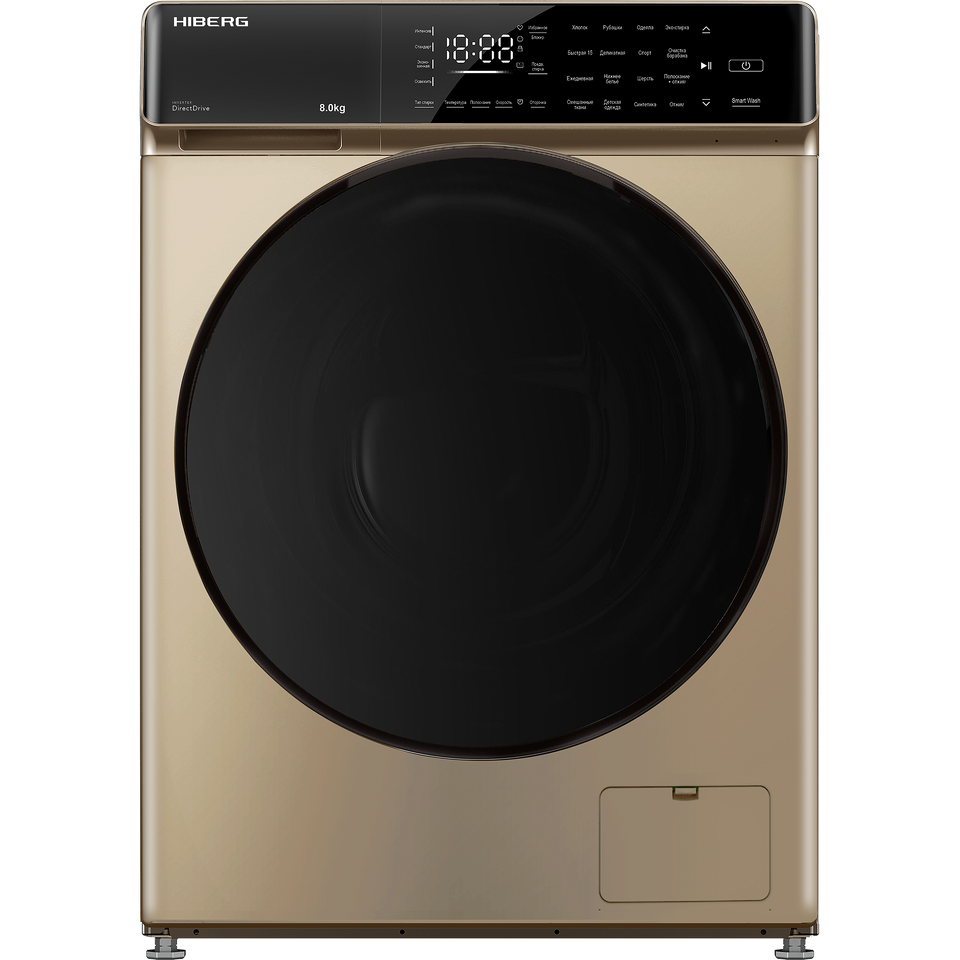 Фото Стиральная машина с фронтальной загрузкой HIBERG i-DDQ9-812 G