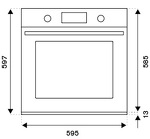 Превью картинка Электрический духовой шкаф Bertazzoni F6011MODVPTZ/23 #3