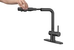 Превью картинка Смеситель для кухни EMAR ЕСВ 7020 black #2