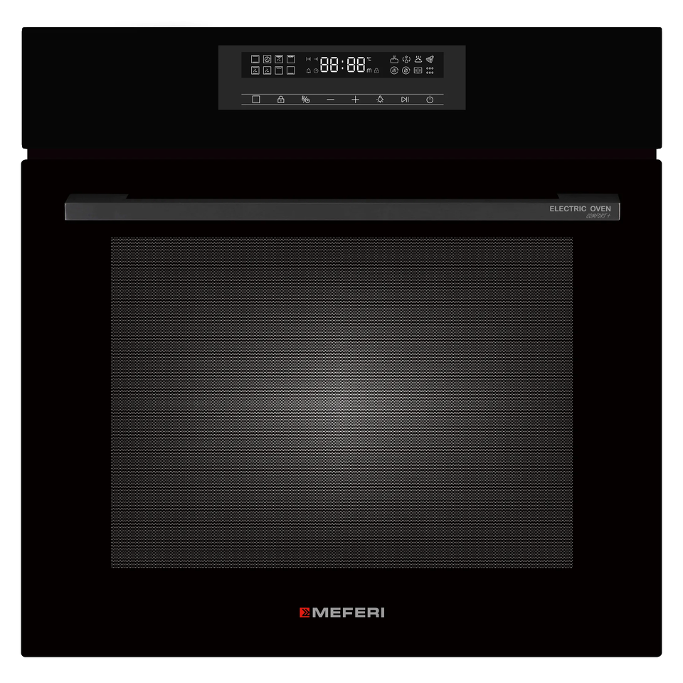 Фото Электрический духовой шкаф Meferi MEO6016BK COMFORT PLUS