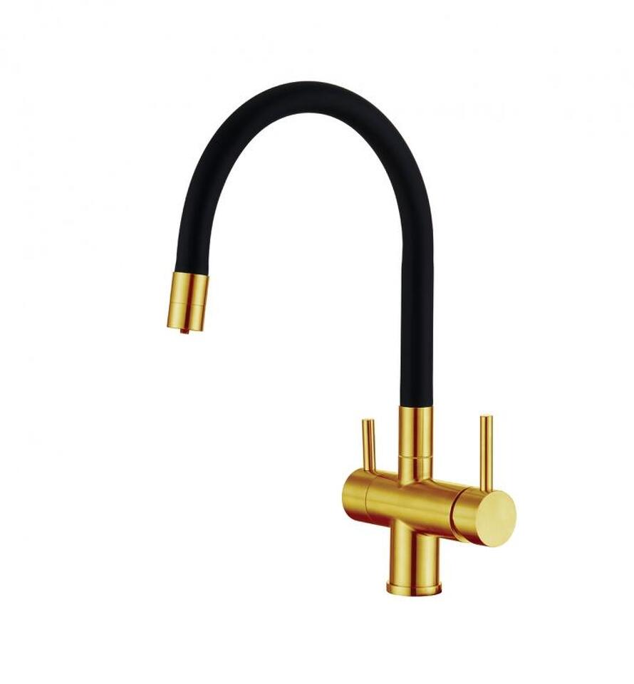Фото Смеситель для кухни EMAR ЕС - 3015 PVD Golden