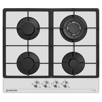 Превью картинка Газовая варочная панель Meferi MGH604WH GLASS POWER #1
