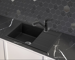 Превью картинка Кварцевая мойка Weissgauff WG 70008 Anthracite #2
