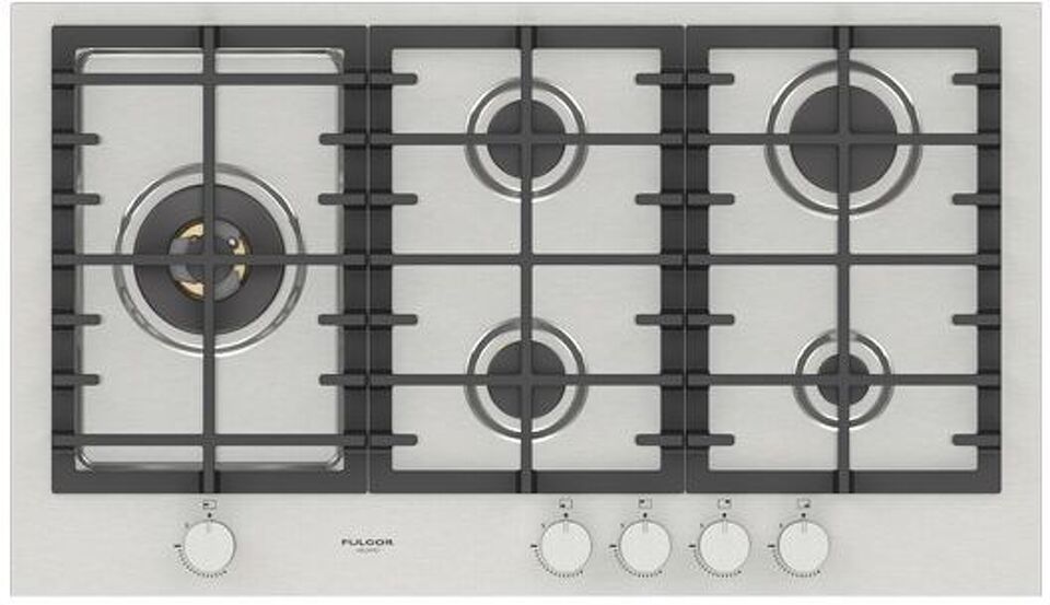 Фото Газовая варочная панель Fulgor Milano FPH 905 G WK X