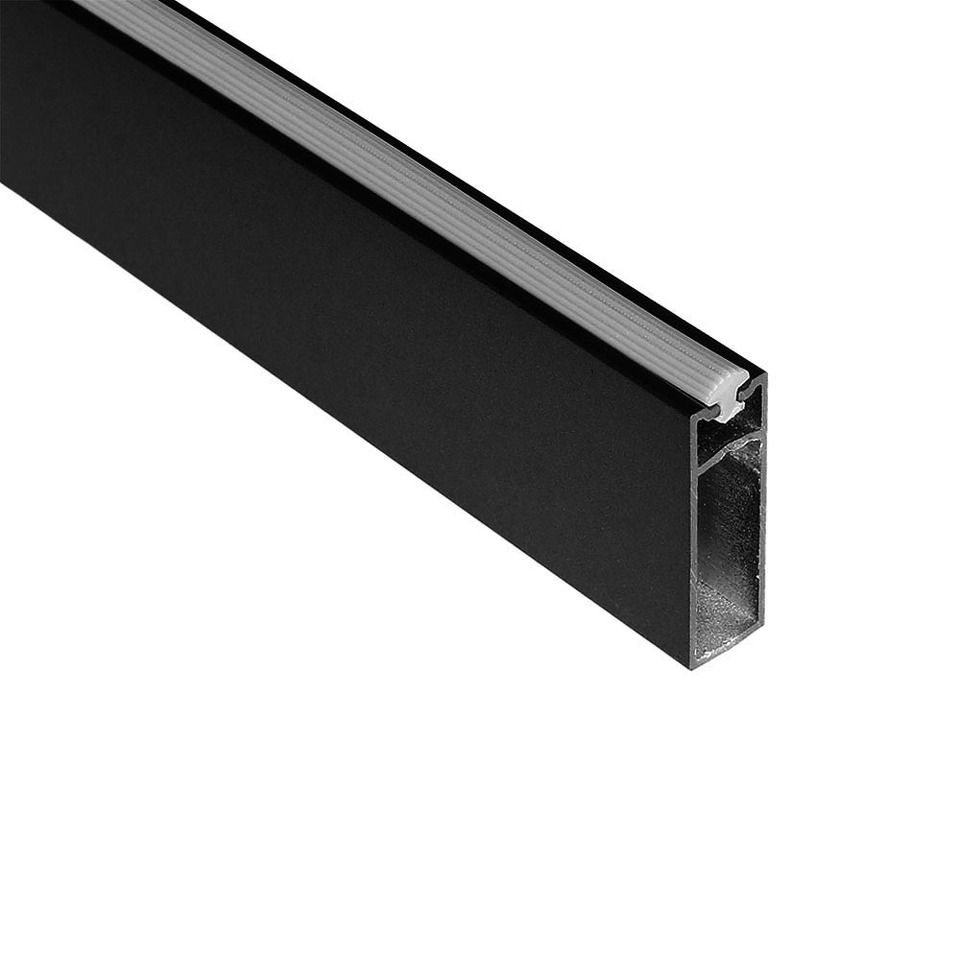 Фото Duslar Штанга прямоугольная REKS для одежды, длина 3000 мм, черный