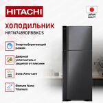 Превью картинка Холодильник с верхней морозилкой Hitachi HRTN7489DFBBKCS #4