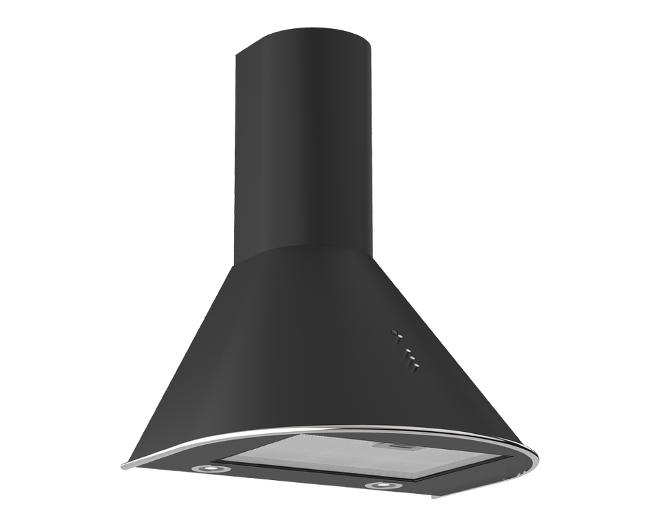 Фото Купольная вытяжка Elikor Омега 60П-650-К3Д черный/нерж
