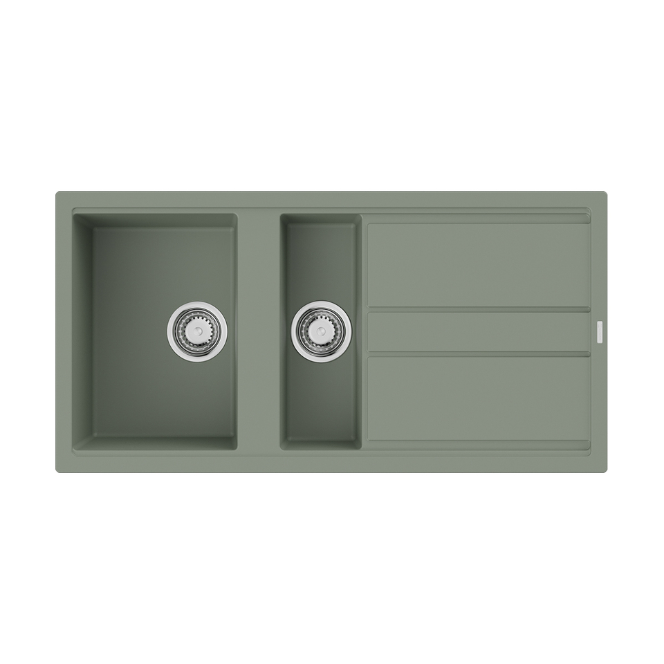Фото Omoikiri Kitagawa 100-2-WG Artceramic/wind green