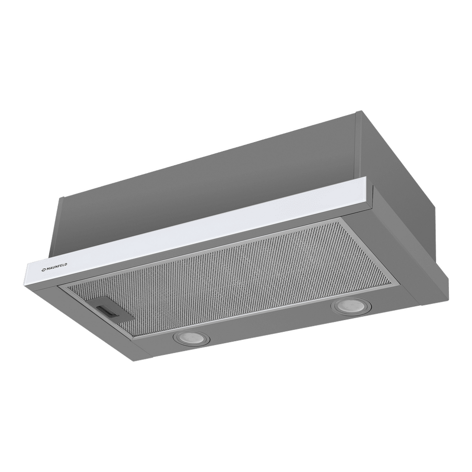 Фото Встраиваемая вытяжка Maunfeld VSF 60 Grey Glass White