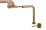Превью картинка Смеситель для кухни EMAR ЕС - 7027 PVD Golden #3