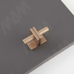 Превью картинка Giusti Ручка-кнопка 16мм Timeless metal warm bronze (WPO.906.00T.2V2V) #5