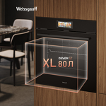 Превью картинка Электрический духовой шкаф Weissgauff EOM 899 Color Touch Black Matt #19