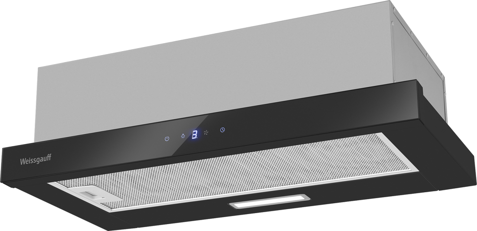 Фото Встраиваемая вытяжка Weissgauff TEL 600 2M Touch Black Glass