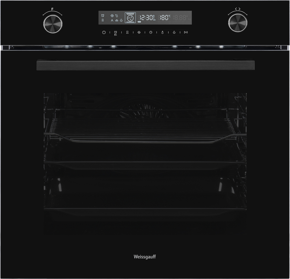 Фото Электрический духовой шкаф Weissgauff EOM 751 PDB Black Edition