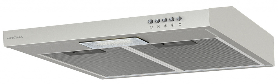 Фото Козырьковая вытяжка KRONAsteel JESSICA slim 500 white push button