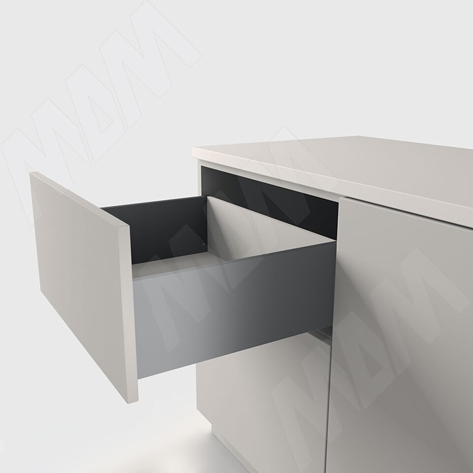 Фото PULSE ЛС БОКС ПРО Комплект ящика 350 мм, Н173, с толкателем, графит, LS BOX PRO (LSB.PRO.LT173350GP)