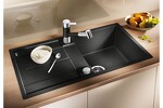 Превью картинка Гранитная мойка Blanсo METRA 5 S-F SILGRANIT PuraDur белый с клапаном-автоматом #2