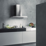 Превью картинка Т-образная вытяжка  Falmec LUMINA NRS GLASS STEEL 120 #2