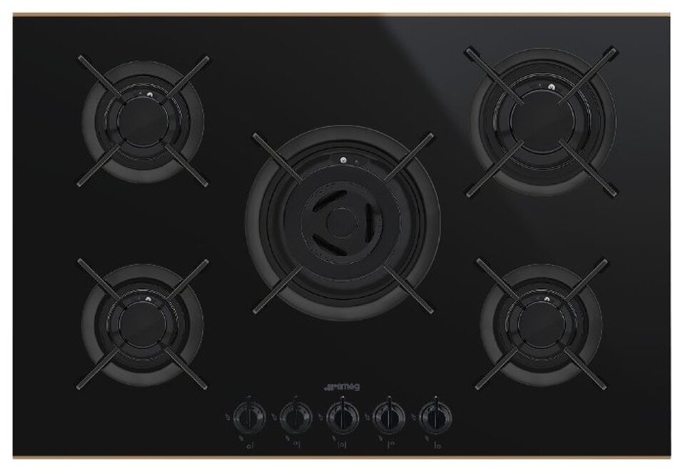 Фото Газовая варочная панель Smeg PV675CNR