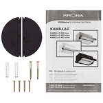 Превью картинка Встраиваемая вытяжка KRONA KAMILLA F 450 white #13