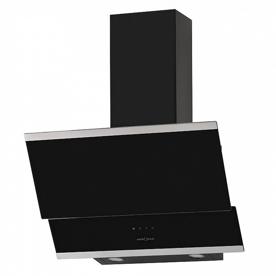 Фото Наклонная вытяжка KRONA IRMA 600 black/black sensor