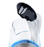 Превью картинка Чайник Lex LXK 30010-1,чайник стеклянный (белый) #4