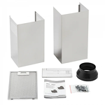 Превью картинка Наклонная вытяжка KRONA INGA 600 inox/black push button #6