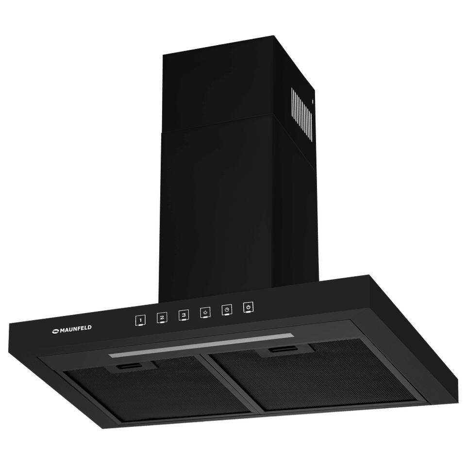 Фото Т-образная вытяжка  Maunfeld MODERN 60 TOUCH BLACK