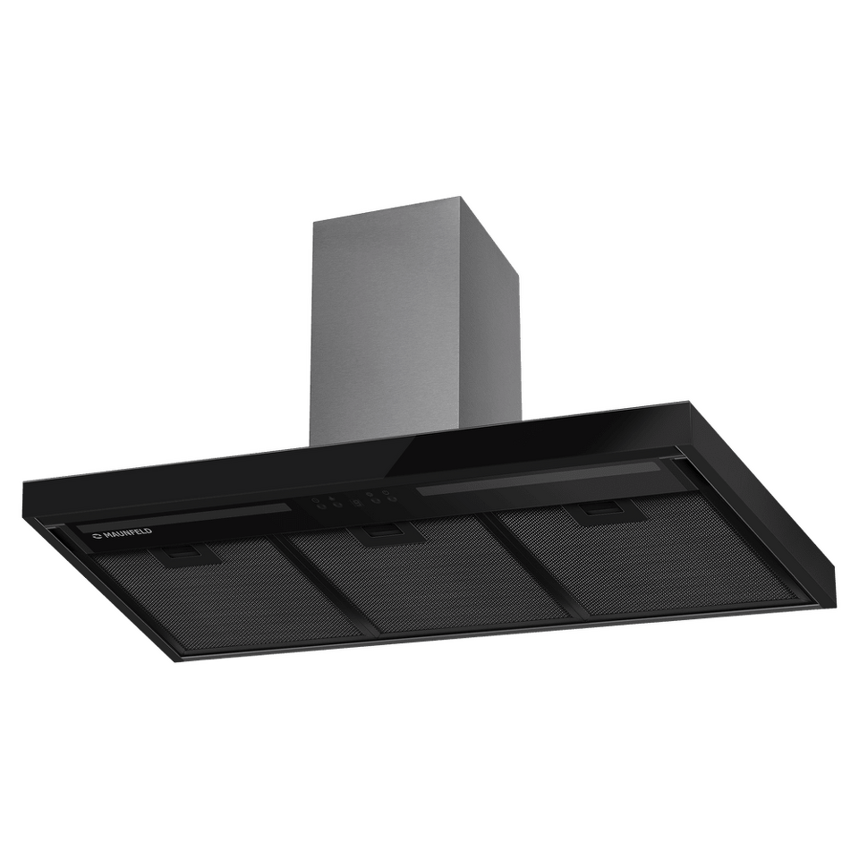 Фото Полновстраиваемая вытяжка Maunfeld MIRAGE 90 Black