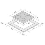 Превью картинка Индукционная варочная панель KRONA STORNO 60 BL индукционная варочная поверхность (независимая) #10