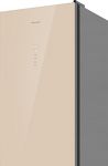 Превью картинка Холодильник с нижней морозилкой Weissgauff WRK 2000 Total NoFrost Inverter Beige Glass #18