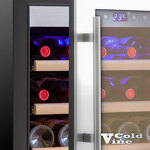 Превью картинка Шкаф винный встраиваемый Cold Vine Винный холодильник (шкаф) компрессорный COLD VINE С18-КSВ1 #7