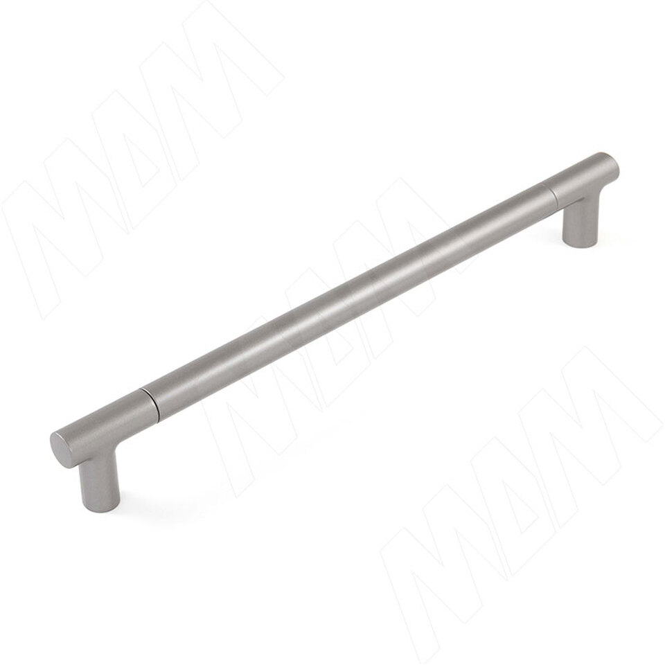 Фото Giusti Ручка-рейлинг 256мм Timeless metal titanium (WMN.886.256.2N2N)