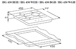 Превью картинка Газовая варочная панель Weissgauff HG 430 BGH #9